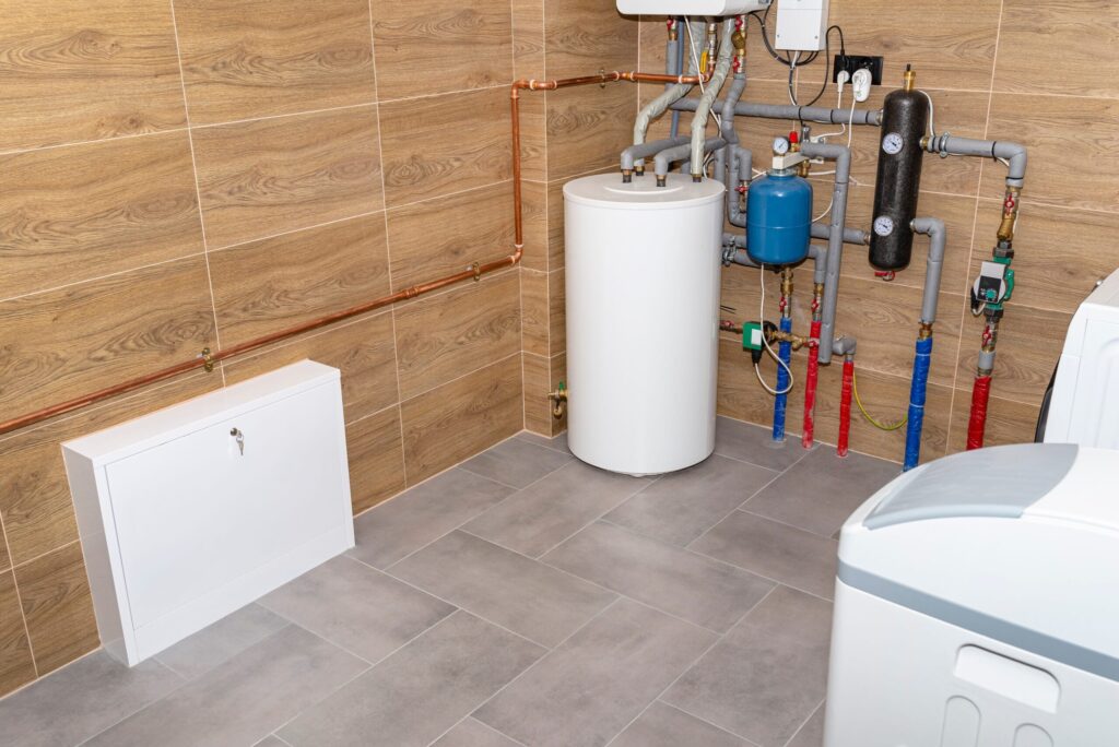 Residential water heater and plumbing system installed in Ormond Beach